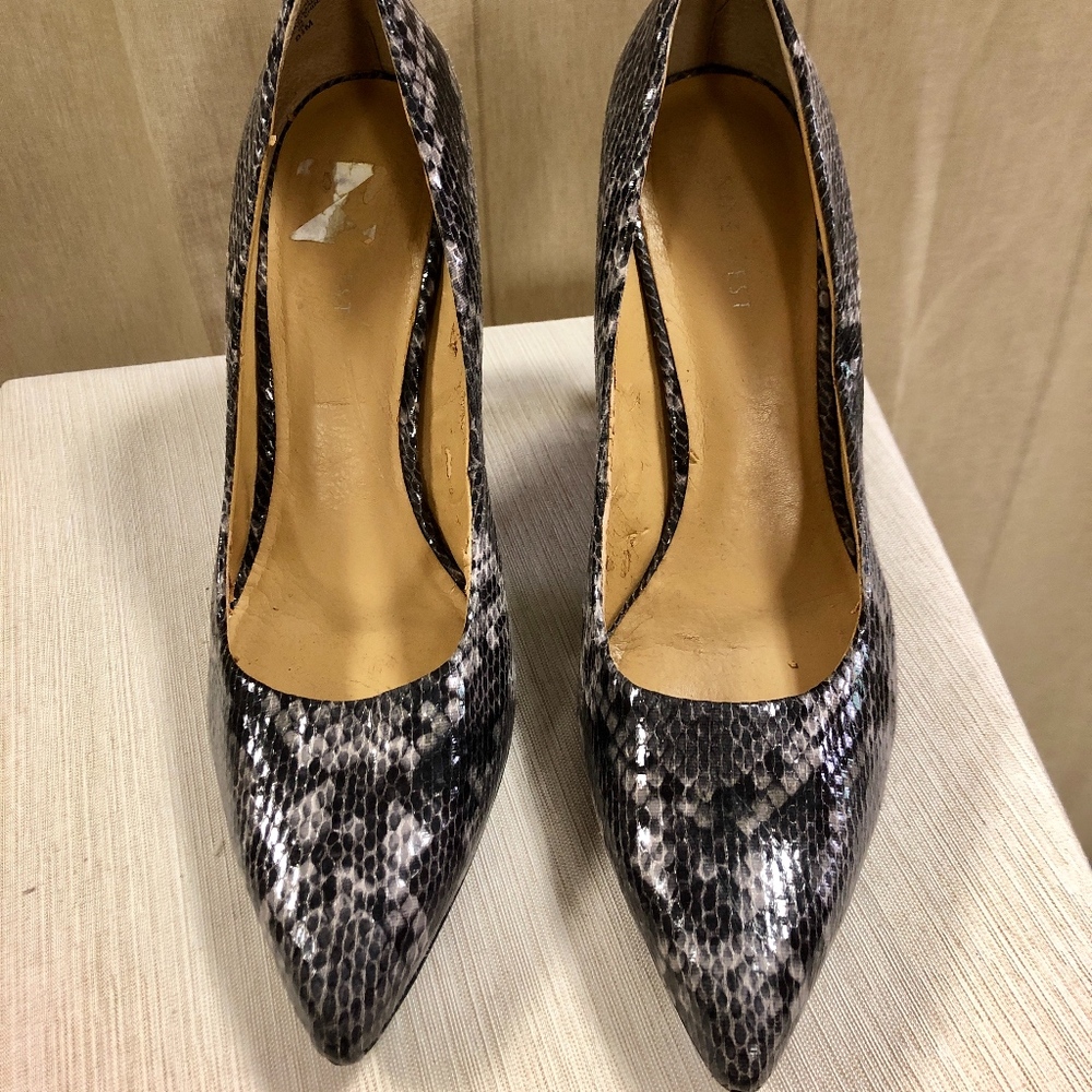Nine West Snakeskin Heels